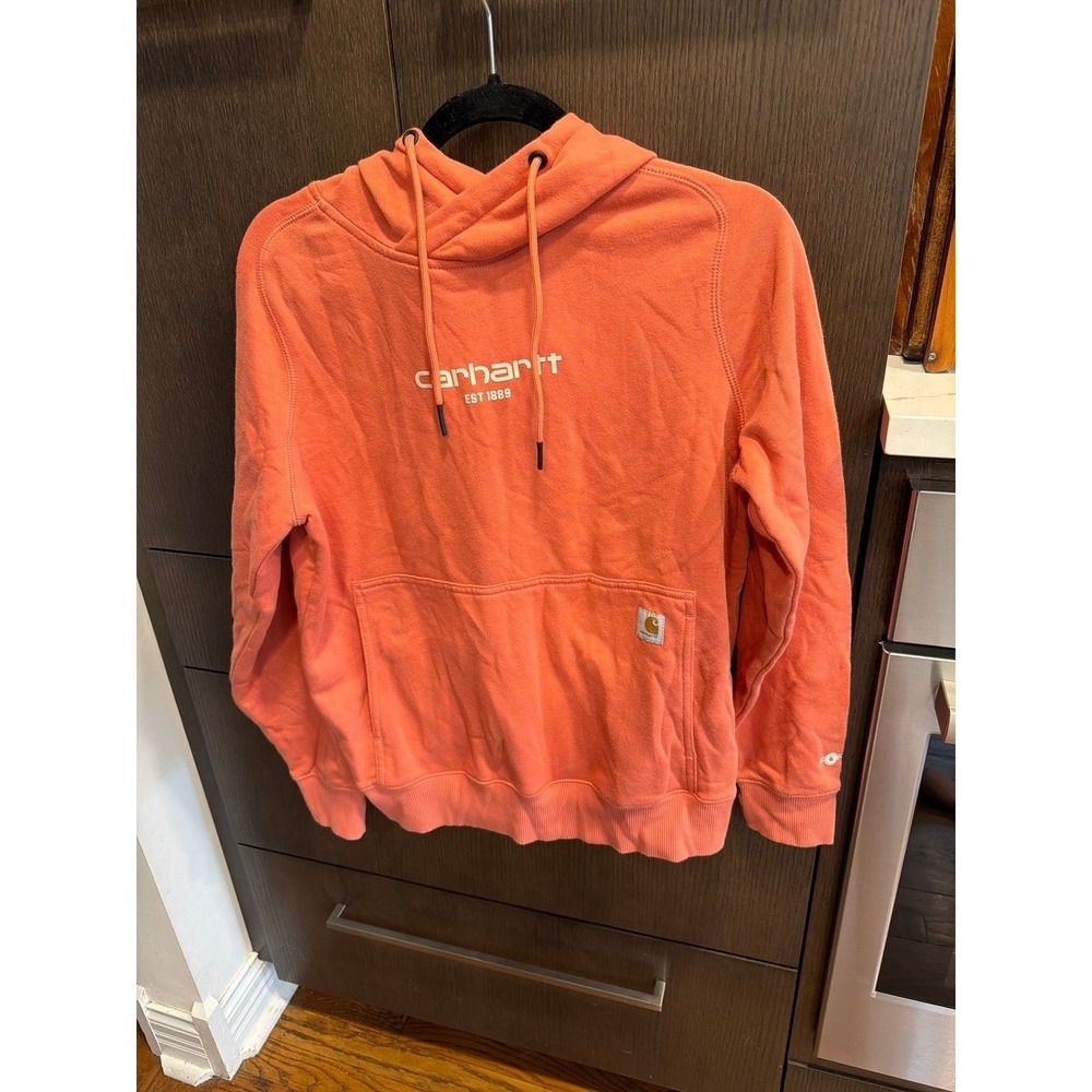 Carhartt Women's Force Relaxed Fit Lightweight Graphic Hoodie small